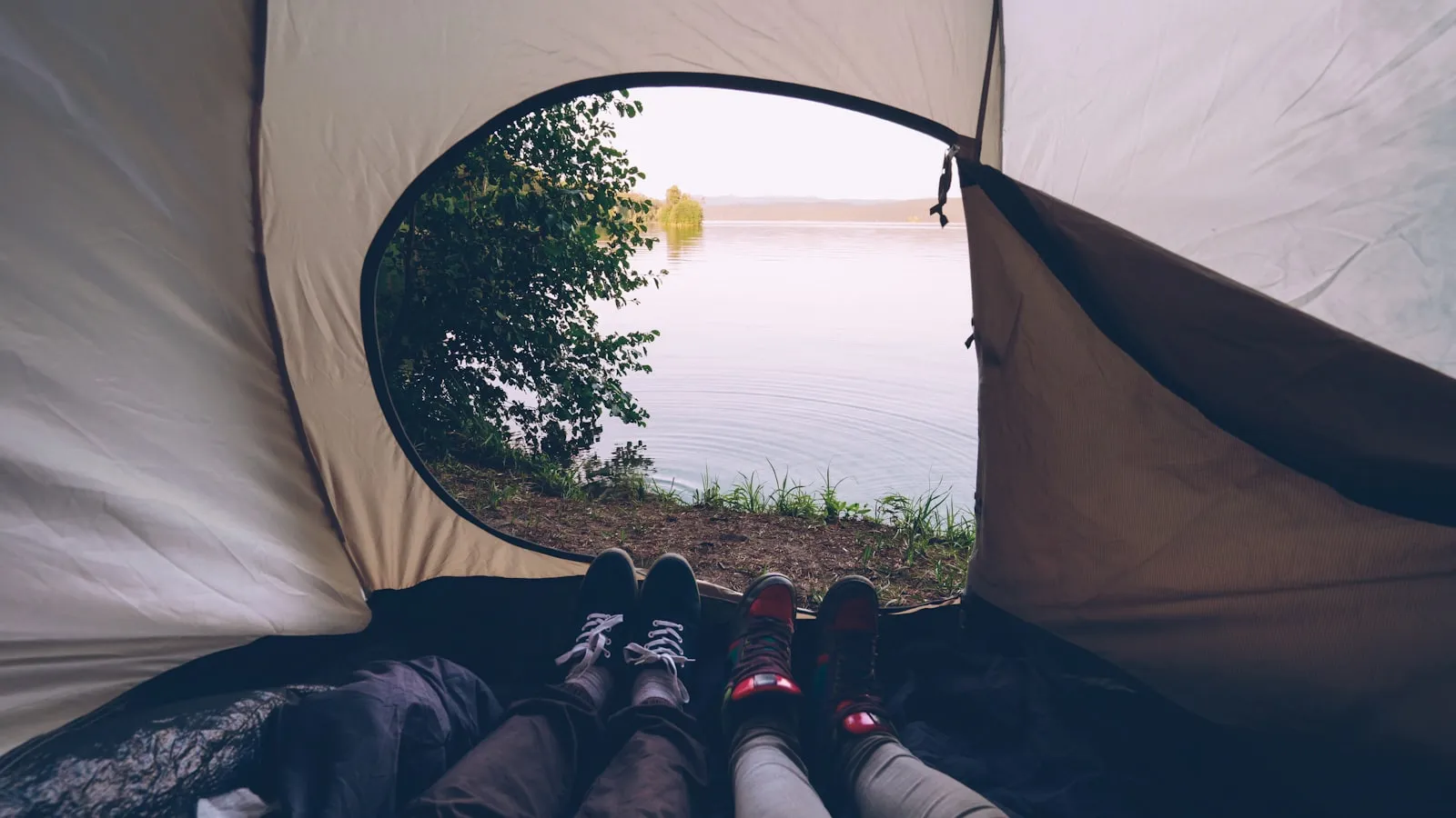 Deluxe glamping tent